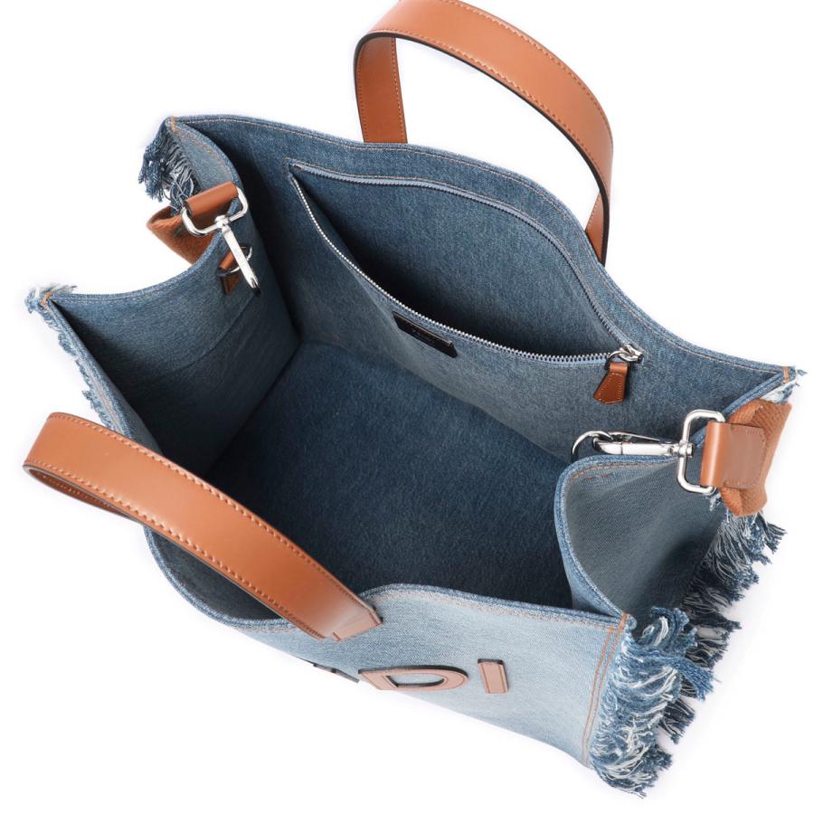 FENDI フェンディ トートバッグ 2WAY ブルー メンズ 7va591-amaj-f1kax 