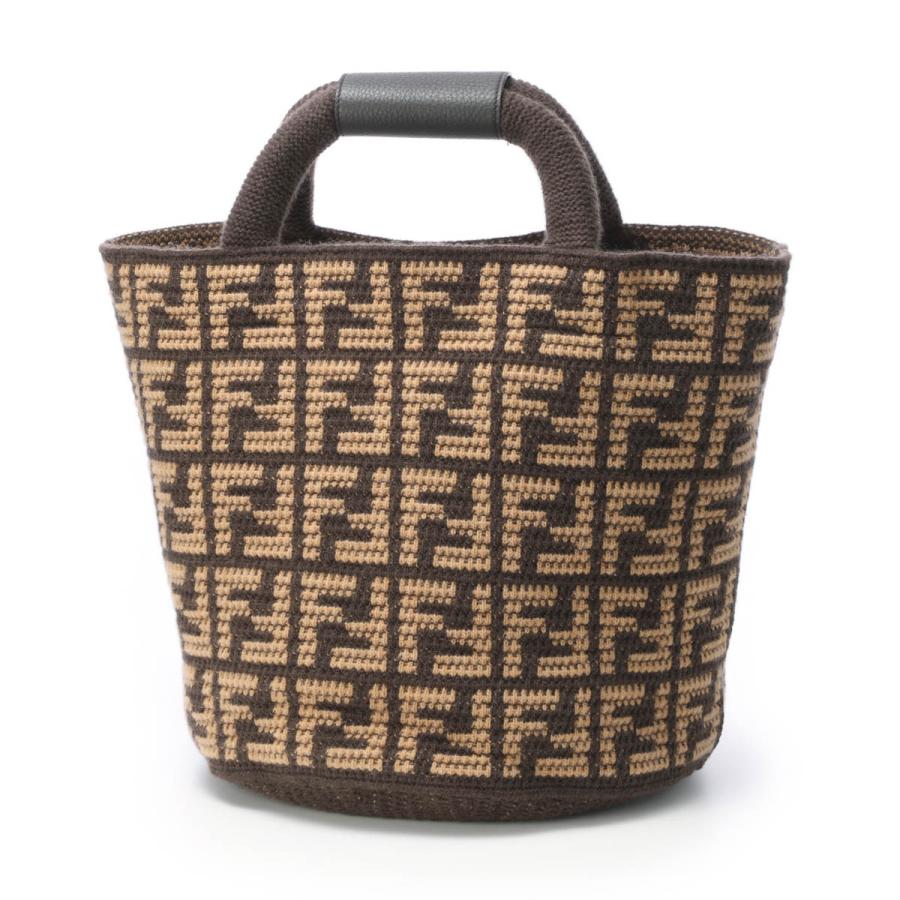 FENDI トートバッグ ブラウン ➕他 FENDI（フェンディ） トートバッグ FF SHOPPING BAG ショッピング