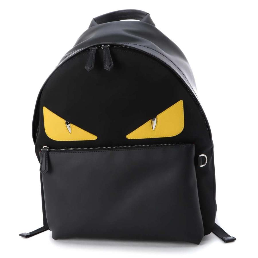 フェンディ Fendi バックパック Backpack Nylon Santander リュック ブラック メンズ 7vz012 fs F0r2a Www Anjouboisenergie Fr