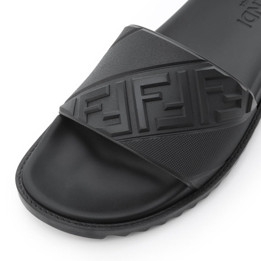 フェンディ FENDI サンダル 大きいサイズあり ブラック メンズ 7x1377-abo2-f0qa1の画像