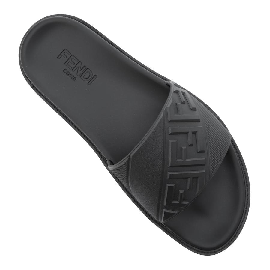フェンディ FENDI サンダル 大きいサイズあり ブラック メンズ 7x1377-abo2-f0qa1の画像