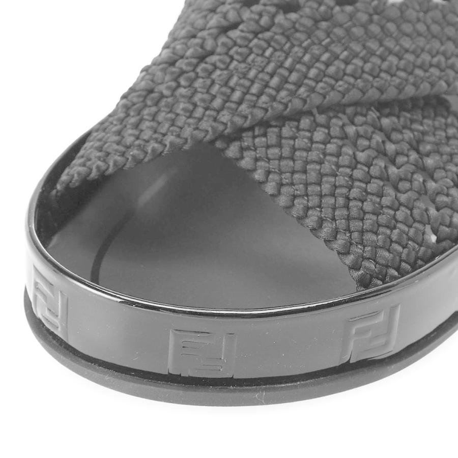 FENDI フェンディ スライドサンダル REFLECTION SLIDE ブラック メンズ  