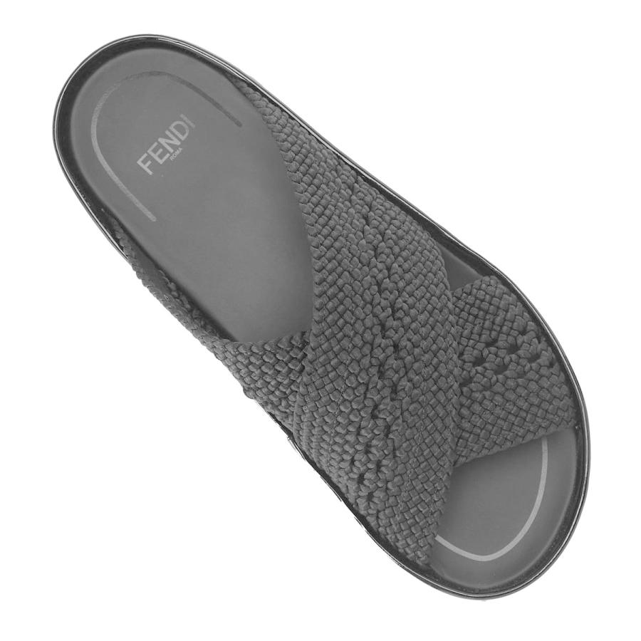 FENDI フェンディ スライドサンダル REFLECTION SLIDE ブラック メンズ  