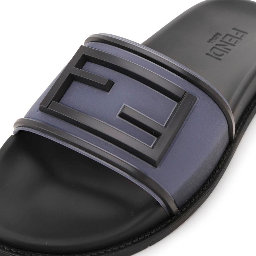 フェンディ FENDI スライドサンダル ブラック メンズ 7x1522-ahis 