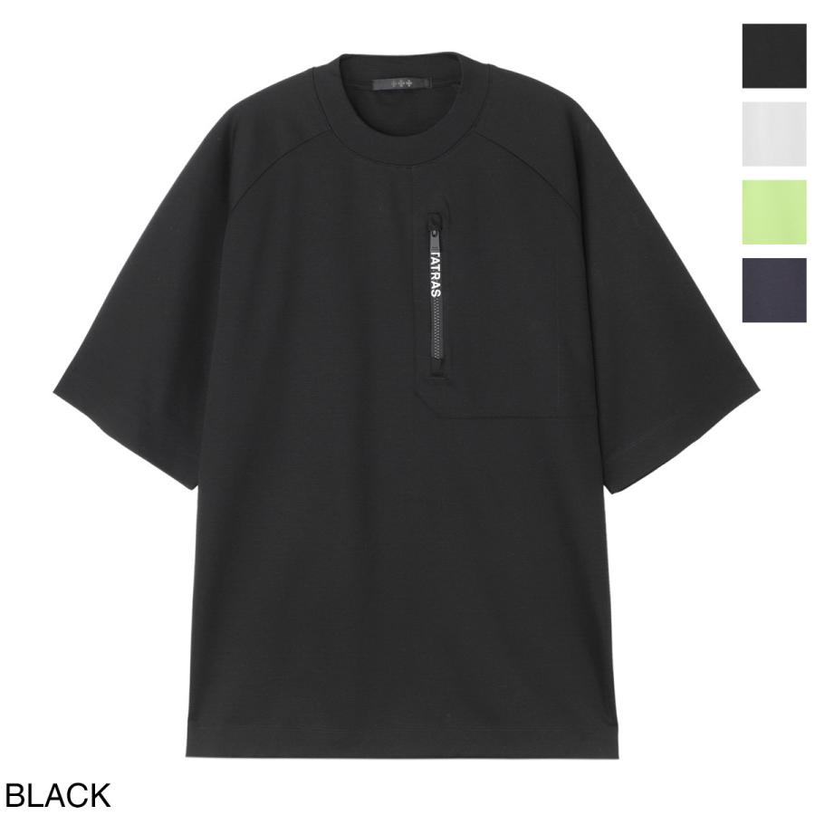 TATRAS 黒 Tシャツ クルーネック TATRAS タトラス クルーネックTシャツ JANI 大きいサイズあり