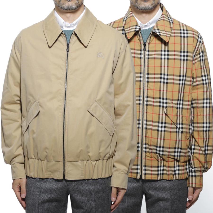 バーバリー Burberry ジップアップ ブルゾン Reversible Stratford ベージュ メンズ Honey Honey モダンブルーyahoo 店 通販 Yahoo ショッピング