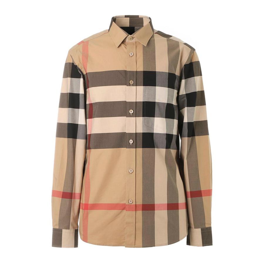 バーバリー BURBERRY 長袖レギュラーカラーシャツ SOMERTON ベージュ メンズ 8010213-archivebeige-ip-check｜mb-y｜06