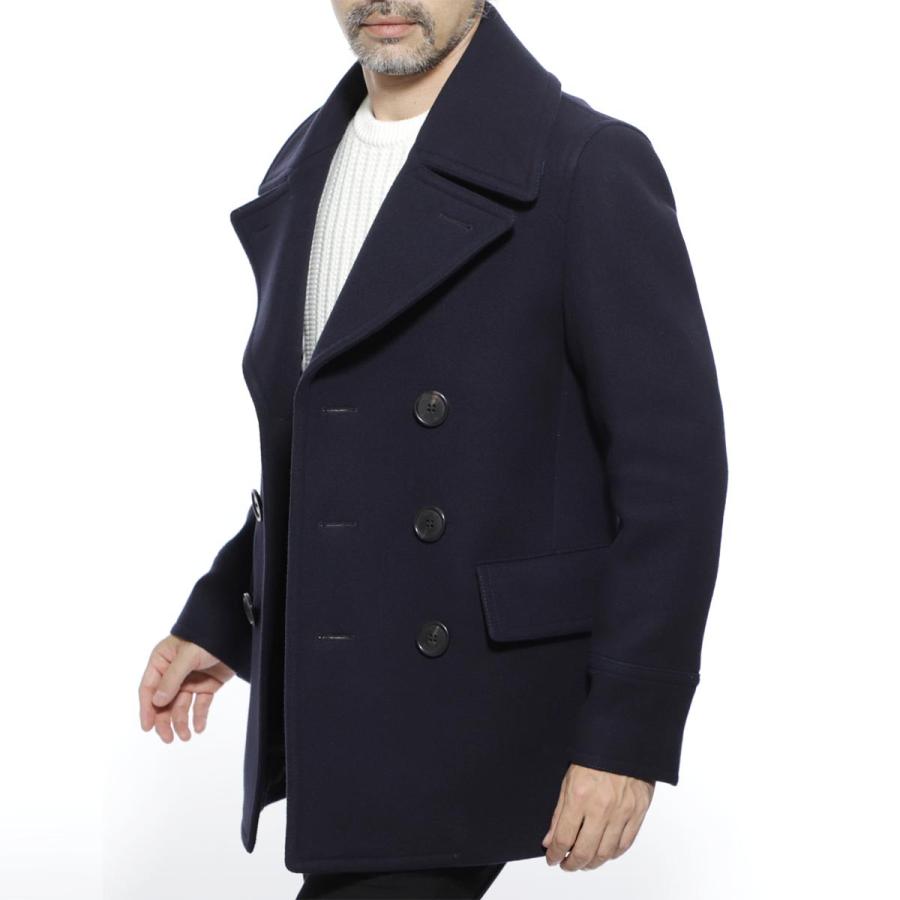 バーバリー Burberry ピーコート Wool Blend Peacoat ブルー メンズ Navy Navy モダンブルーyahoo 店 通販 Yahoo ショッピング