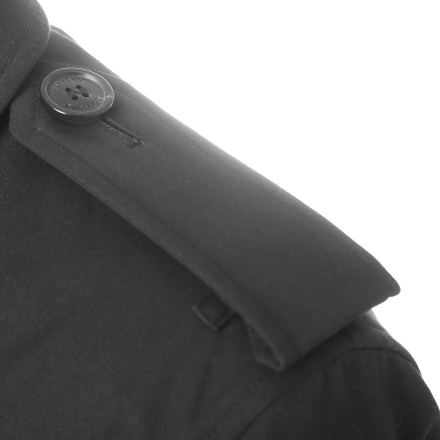 BURBERRY バーバリー ショートトレンチコート 54R 黒 BURBERRY（バーバリー） ブラック サンドリンガム コットンギャバジン