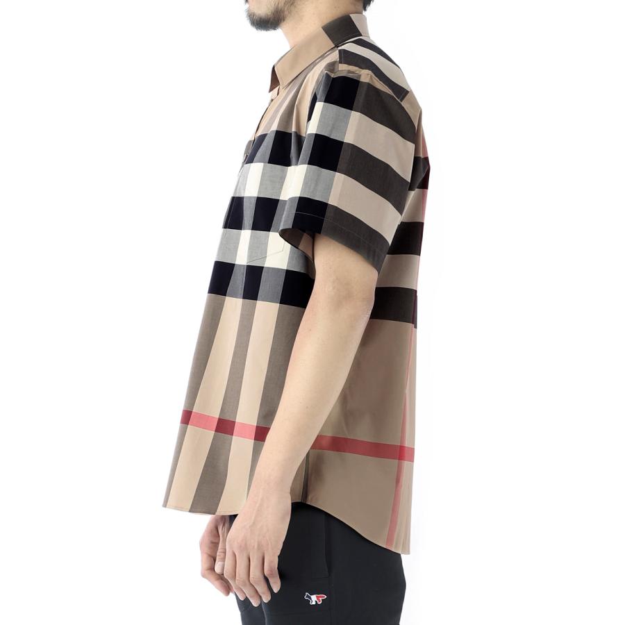 BURBERRY バーバリー 半袖 シャツ SOMERTON SS ベージュ メンズ