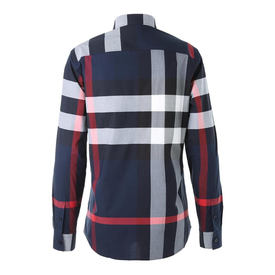 BURBERRY（バーバリー） 長袖 シャツ SOMERTON ブルー メンズ 8018111