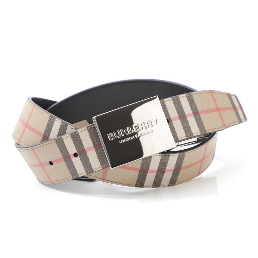 バーバリー Burberry ベルト 35mm Ble Reversible Plaque ベージュ メンズ Archivebeige Beige モダンブルーyahoo 店 通販 Yahoo ショッピング