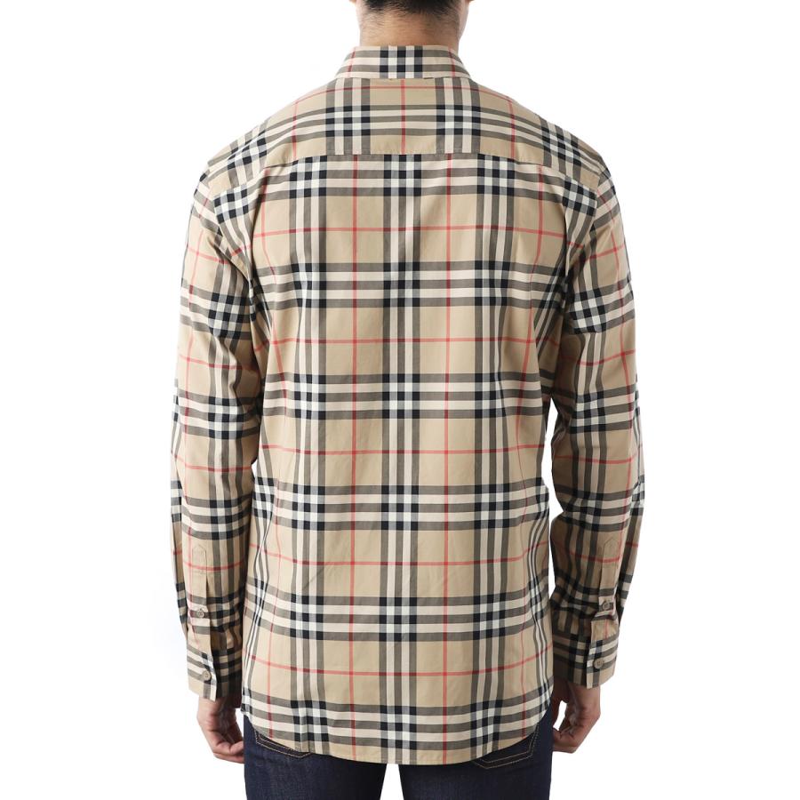 BURBERRY（バーバリー） 長袖レギュラーカラーシャツ CAXTON ベージュ