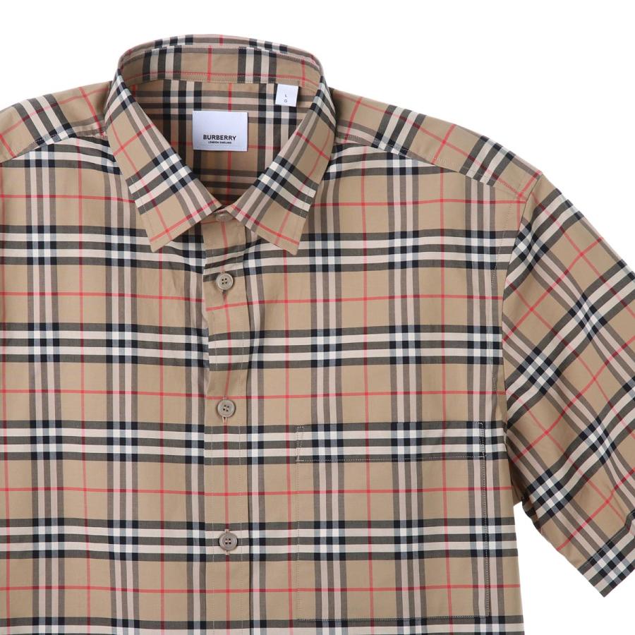 BURBERRY バーバリー 半袖シャツ SHORTSLEEVE SMALLSCALECHECK