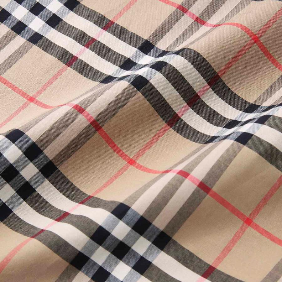 バーバリー BURBERRY 半袖シャツ SHORTSLEEVE SMALLSCALECHECK STRETCH 