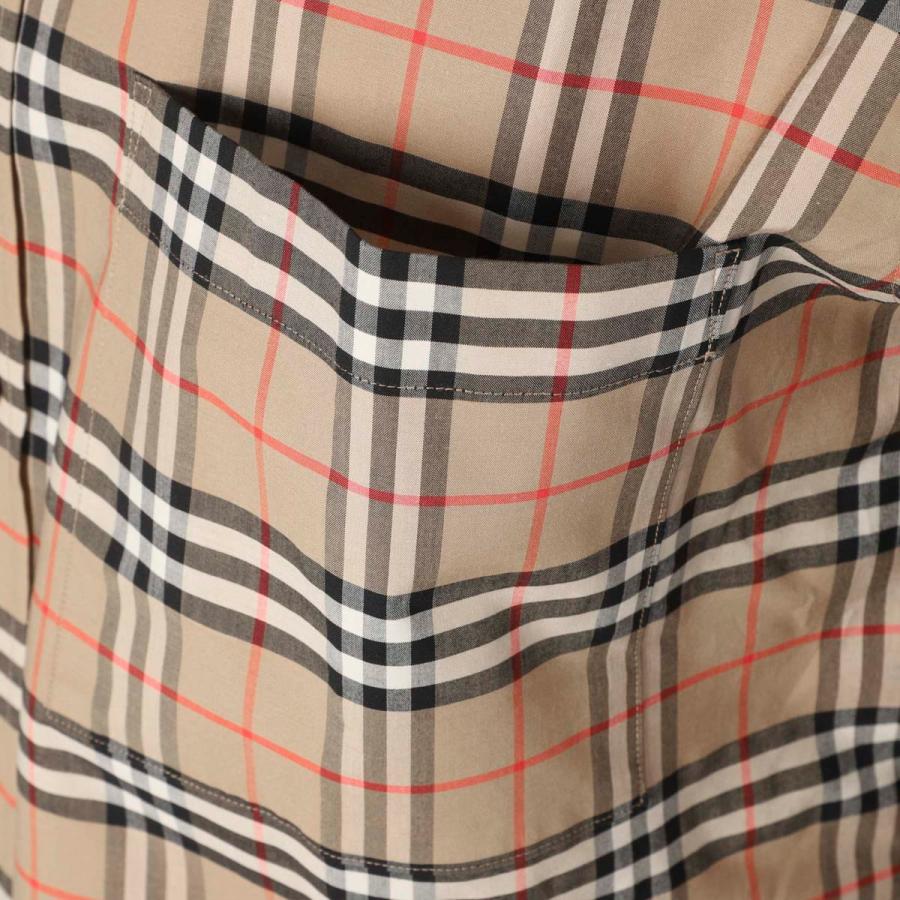 BURBERRY（バーバリー） 長袖レギュラーカラーシャツ ベージュ メンズ