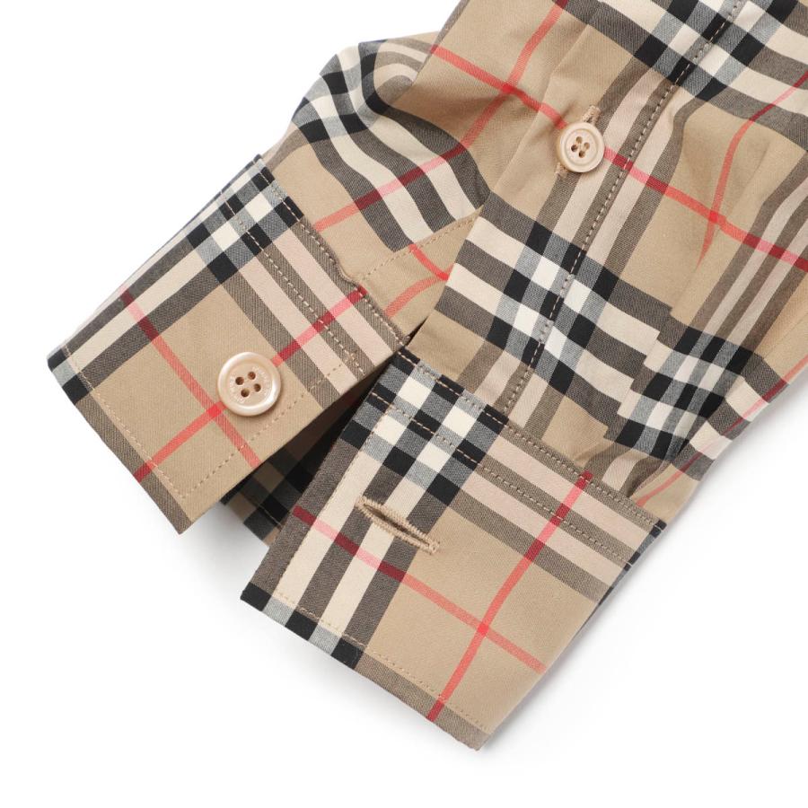 BURBERRY（バーバリー） 長袖レギュラーカラーシャツ ベージュ メンズ