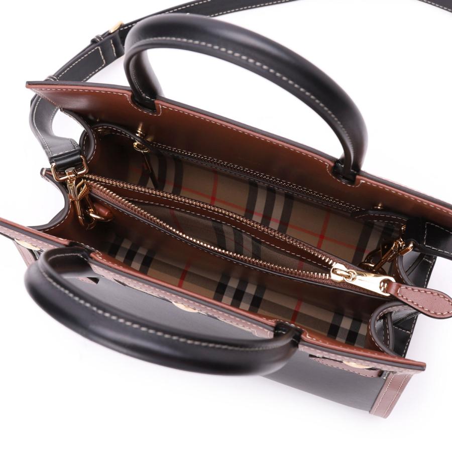 BURBERRY（バーバリー） ハンドバッグ 2WAY BABY TITLE ブラック