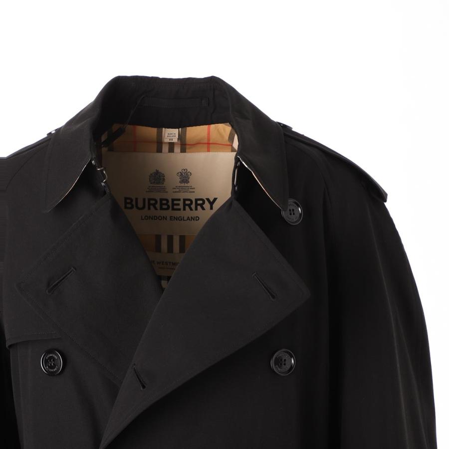 バーバリー Burberry トレンチコート The Westminster Heritage Trench Coat ロングレングス ブラック メンズ Black Black モダンブルーyahoo 店 通販 Yahoo ショッピング