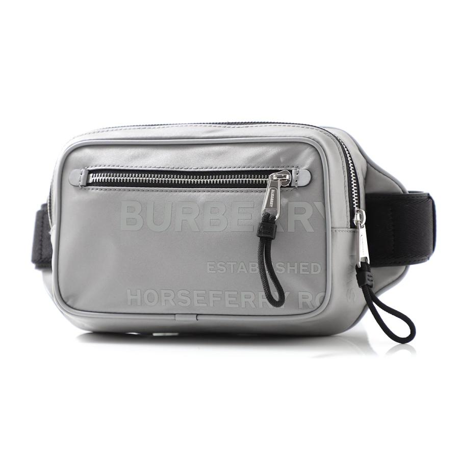 バーバリー Burberry ボディバッグ Horse Ferry Print Econyl Bumbag クロスボディバッグ グレー メンズ Cloudgrey Cloudgrey モダンブルーyahoo 店 通販 Yahoo ショッピング