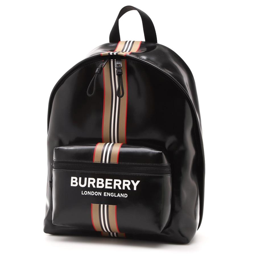 バーバリー BURBERRY バックパック Logo and Icon Stripe Print Backpack リュックサック ブラック メンズ  8030015-black :8030015-black-wk2:モダンブルーYahoo!店 - 通販 - Yahoo!ショッピング