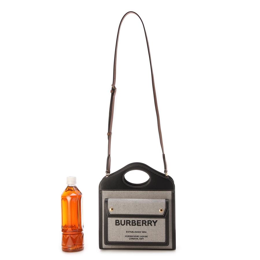 バーバリー ミニ ポケットバッグ ナイロンアンドレザー 2WAY ハンドバッグ BURBERRY バーバリー トートバッグ 2WAY/MINI POCKET BAG ミニ