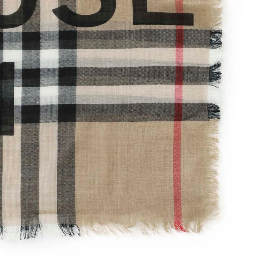 BURBERRY（バーバリー） ストール ADDRESS GIANT CHECK GAUZE SCARF