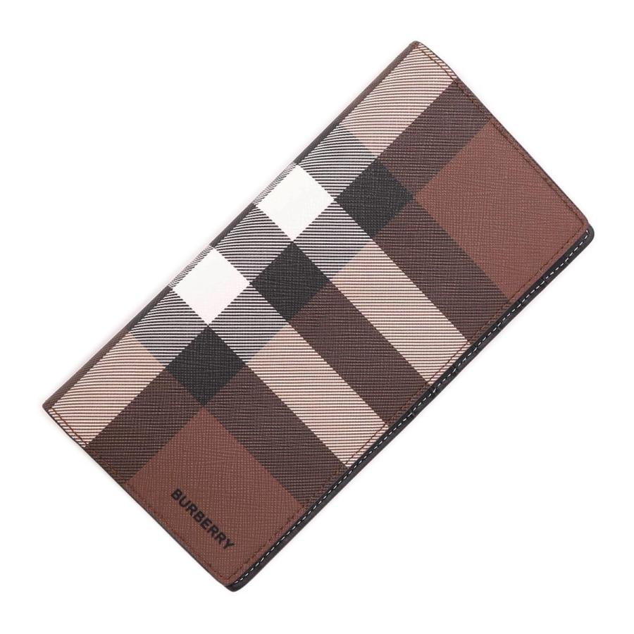 バーバリー BURBERRY 長財布 小銭入れ付き ブラウン メンズ 8036670-darkbirchbrown :8036670