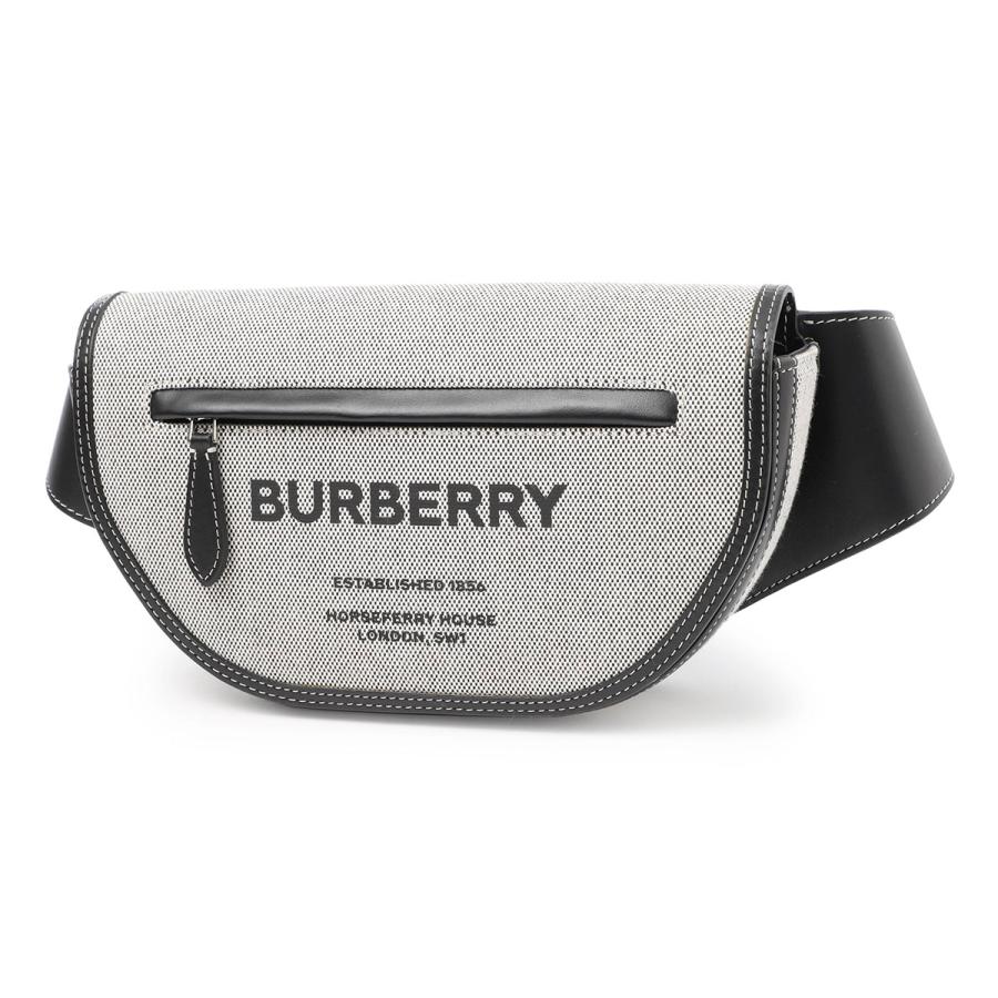 BURBERRY（バーバリー） バムバッグ HORSEFERRY PRINT CANVAS SMALL