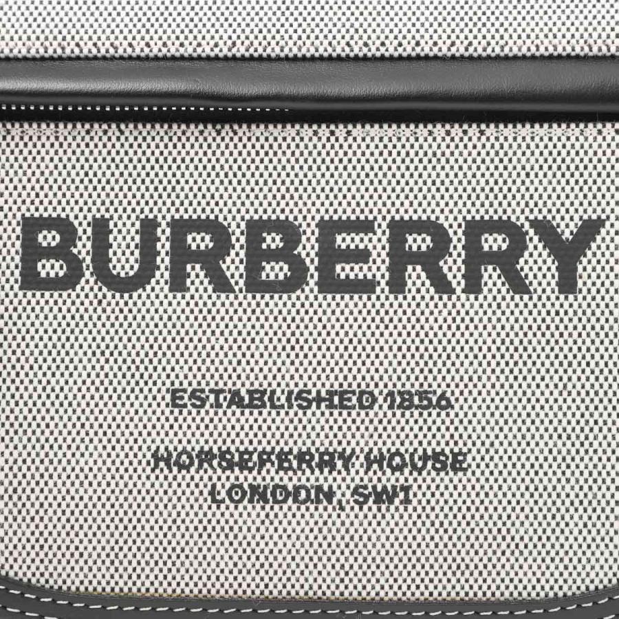 BURBERRY バーバリー バムバッグ HORSEFERRY PRINT CANVAS SMALL