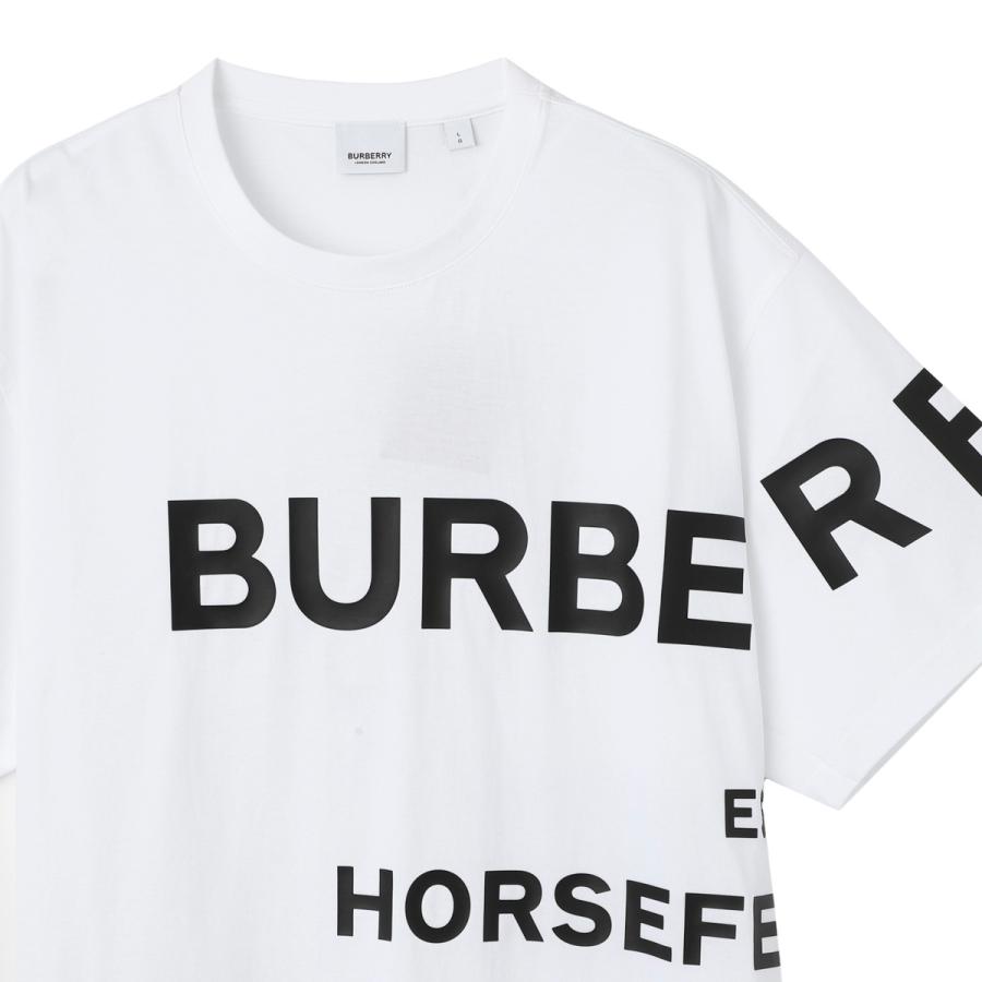 バーバリー BURBERRY クルーネックTシャツ HARLFORD ホワイト メンズ 8040691-white｜mb-y｜04