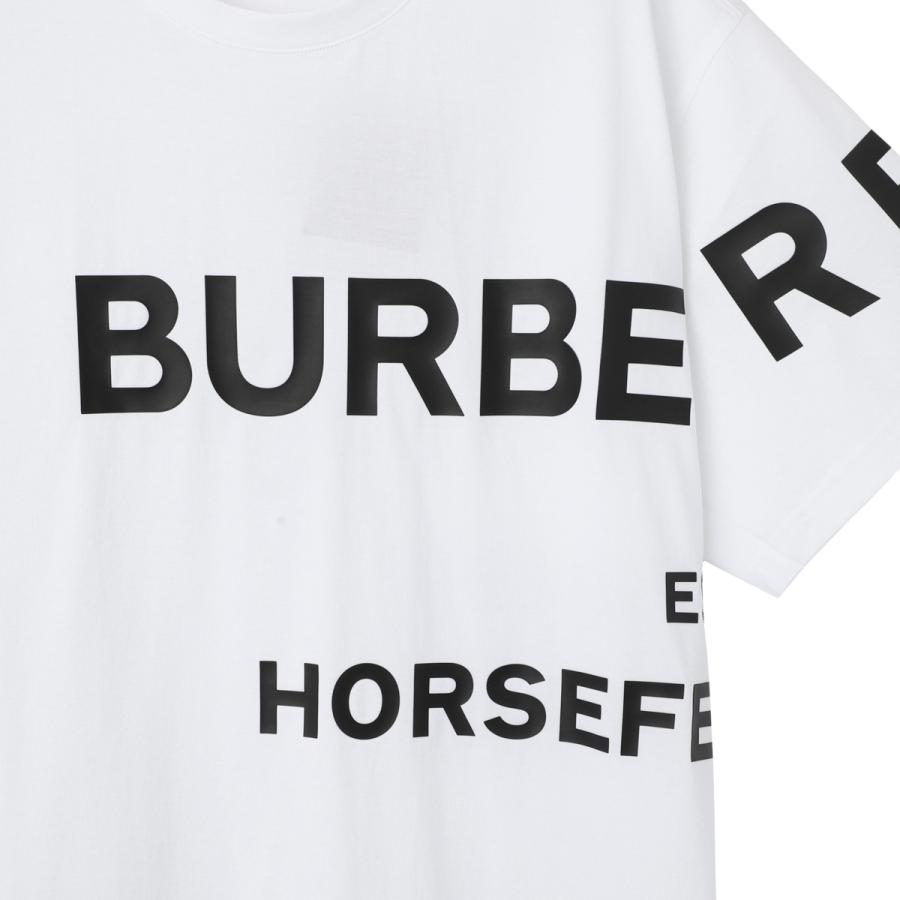 バーバリー BURBERRY クルーネックTシャツ HARLFORD ホワイト メンズ 8040691-white｜mb-y｜08