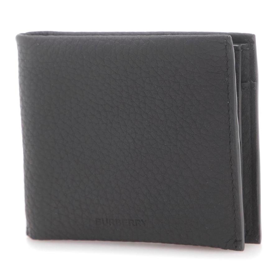BURBERRY（バーバリー） BURBERRY 2つ折り財布 小銭入れ付き ブラック