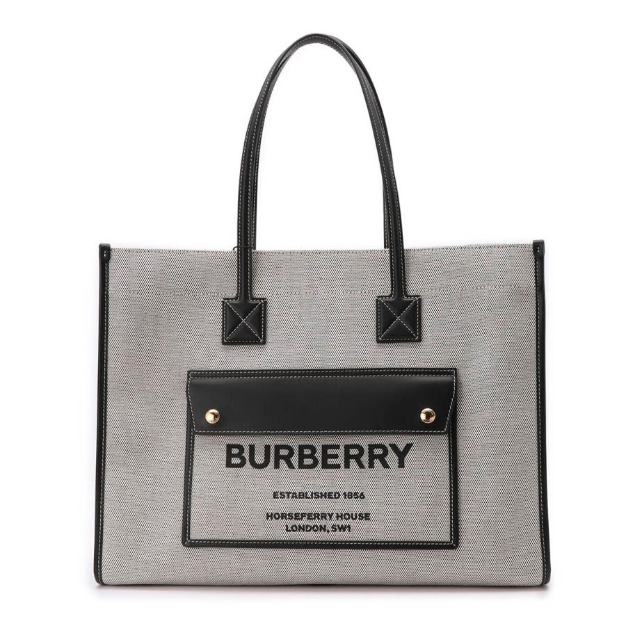 BURBERRY（バーバリー） トートバッグ MEDIUM POCKET ブラック
