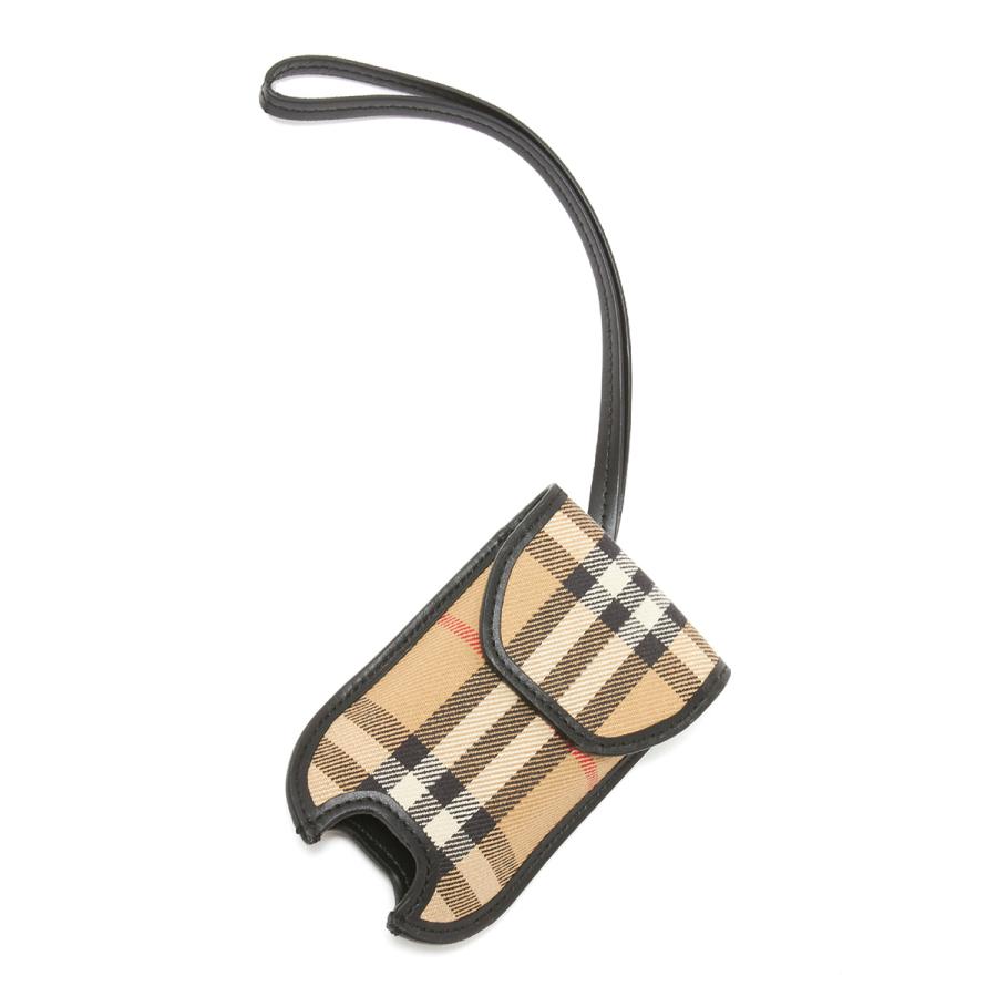 バーバリー ジェル ケース ベージュ ブラック チェック 8044259 未使用-
