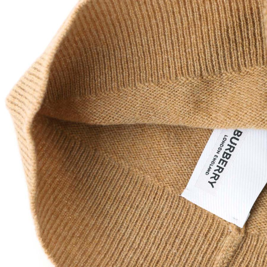 BURBERRY（バーバリー） ニットキャップ ビーニー ブラウン メンズ