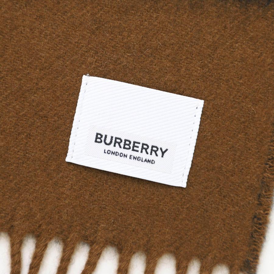 BURBERRY ブラウン BTロゴ マフラー BURBERRY ブラウン BTロゴ マフラー