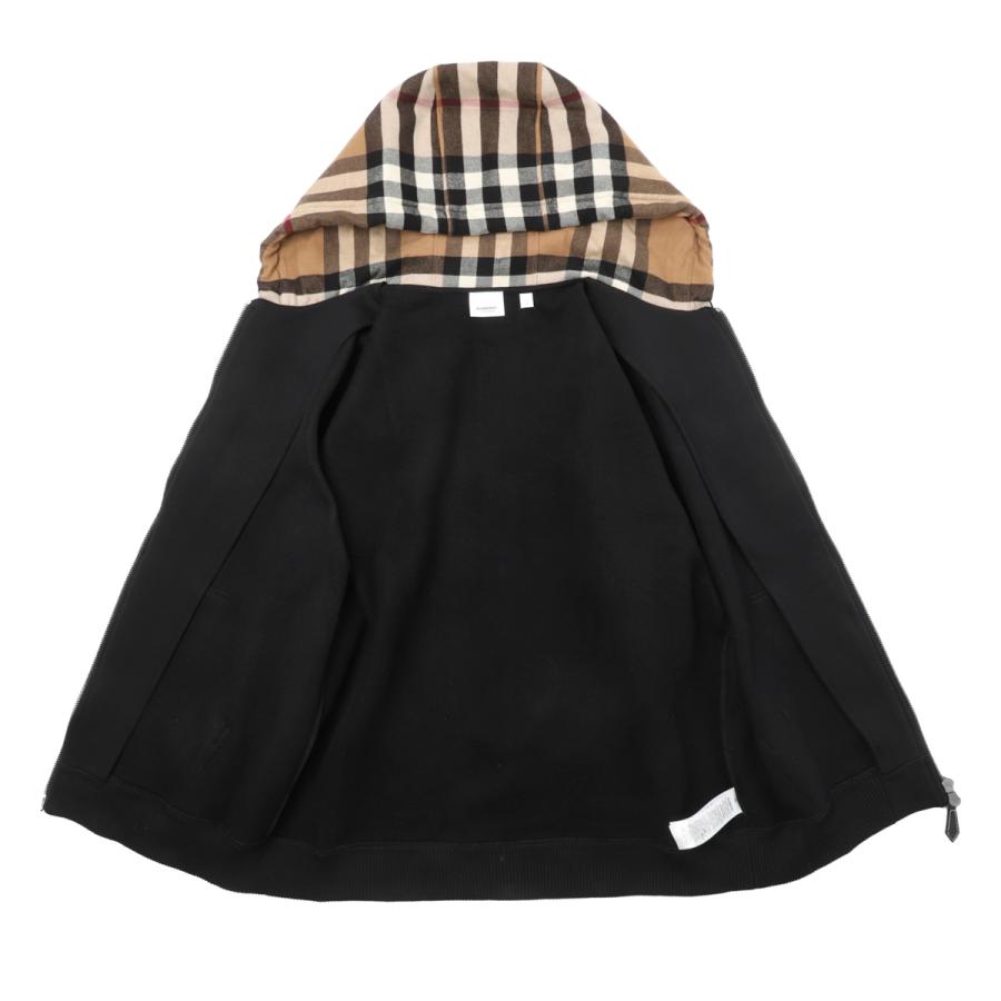 BURBERRY（バーバリー） ジップアップパーカ ブラック メンズ 8048026