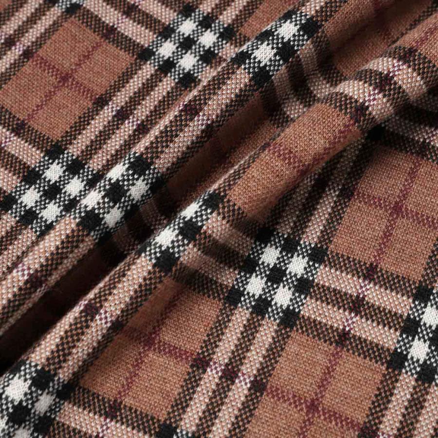 BURBERRY バーバリー ニットポロシャツ ブラウン メンズ 8048136 