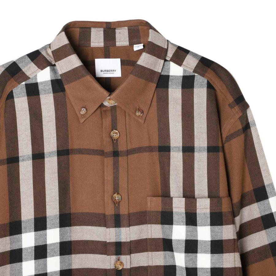 BURBERRY（バーバリー） ボタンダウンシャツ ブラウン メンズ 8048675 