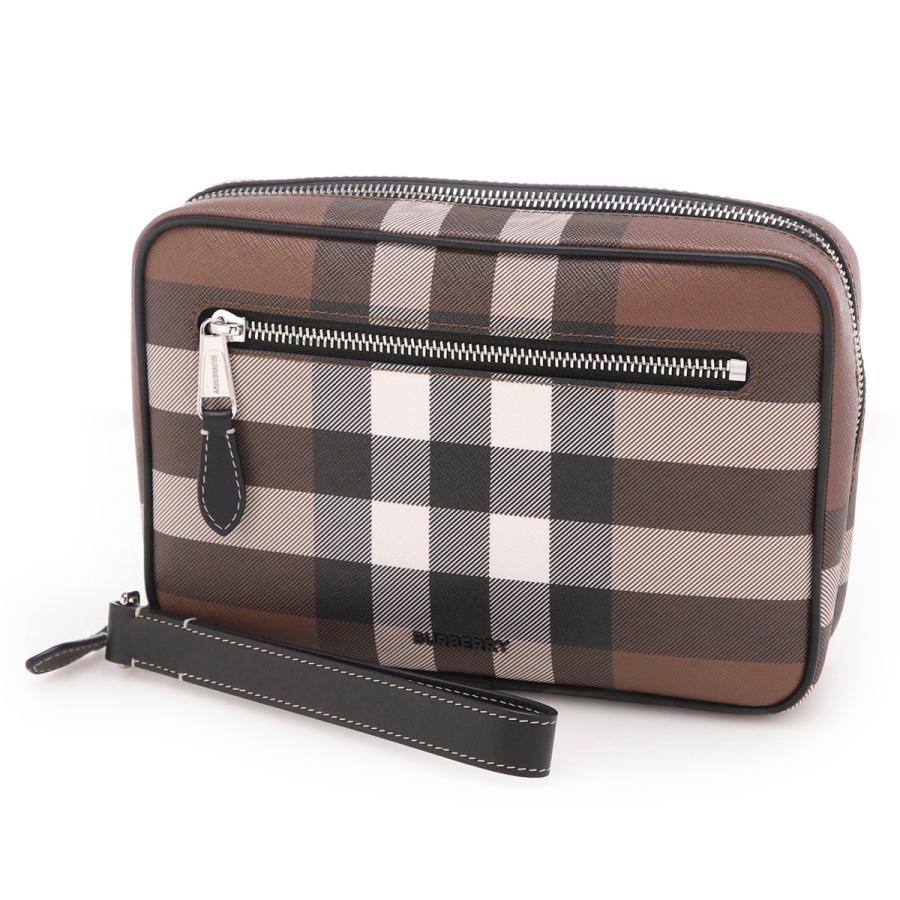 BURBERRY バーバリー ポーチ ブラウン メンズ 8049215-darkbirchbrown  
