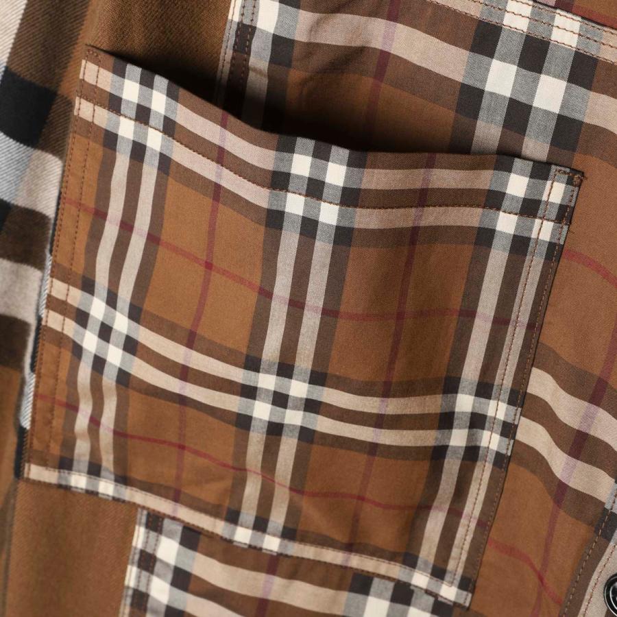 BURBERRY（バーバリー） ボタンダウンシャツ ブラウン メンズ 8050133