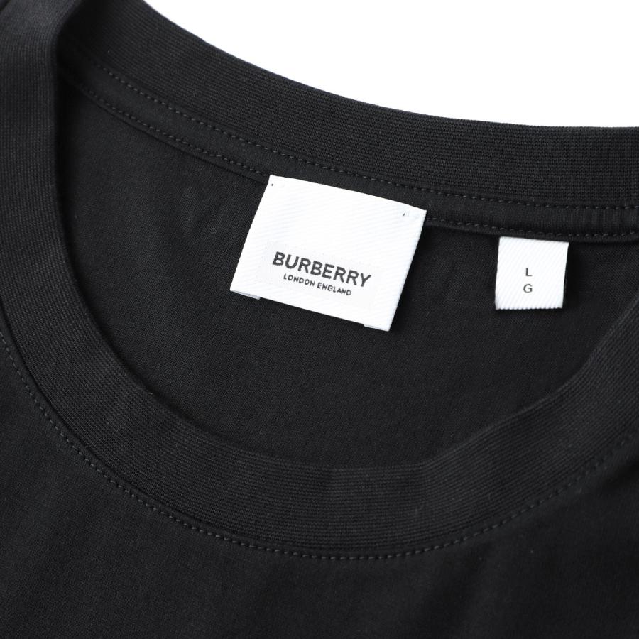 BURBERRY（バーバリー） クルーネック Tシャツ ブラック メンズ