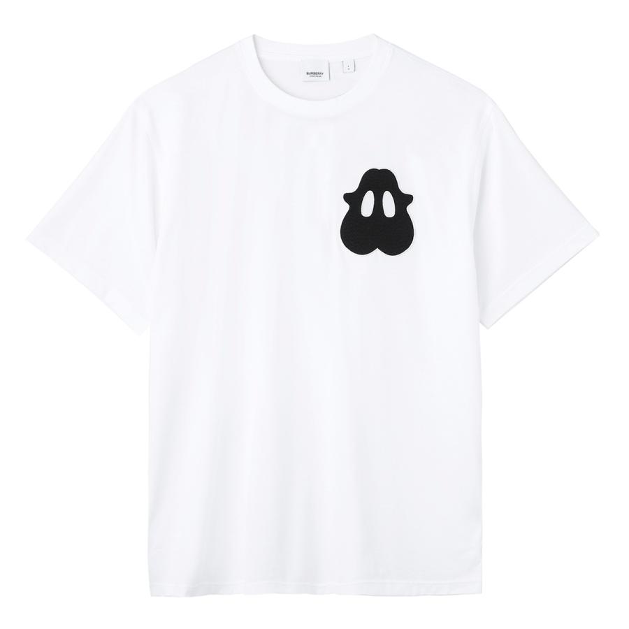 BURBERRY バーバリー クルーネック Tシャツ ホワイト メンズ 8051972 