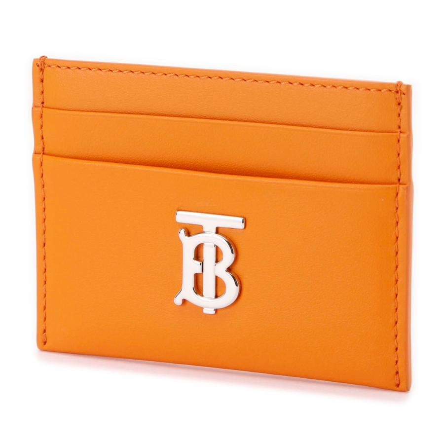 BURBERRY オレンジ チェック柄 カードケース 【公式通販】