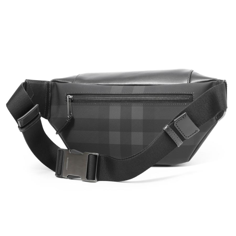 BURBERRY バーバリー クロスボディバッグ ウエストポーチ グレー BURBERRY バーバリー クロスボディバッグ ウエストポーチ グレー