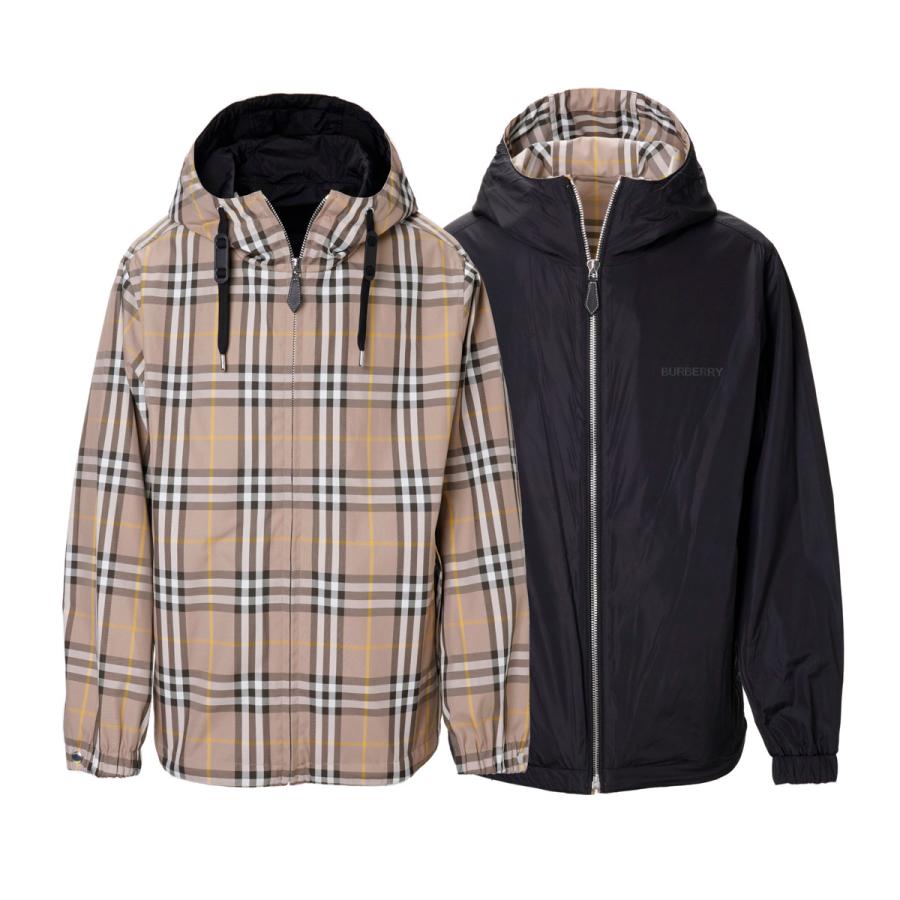 バーバリー BURBERRY リバーシブルジャケット フーデッドジャケット