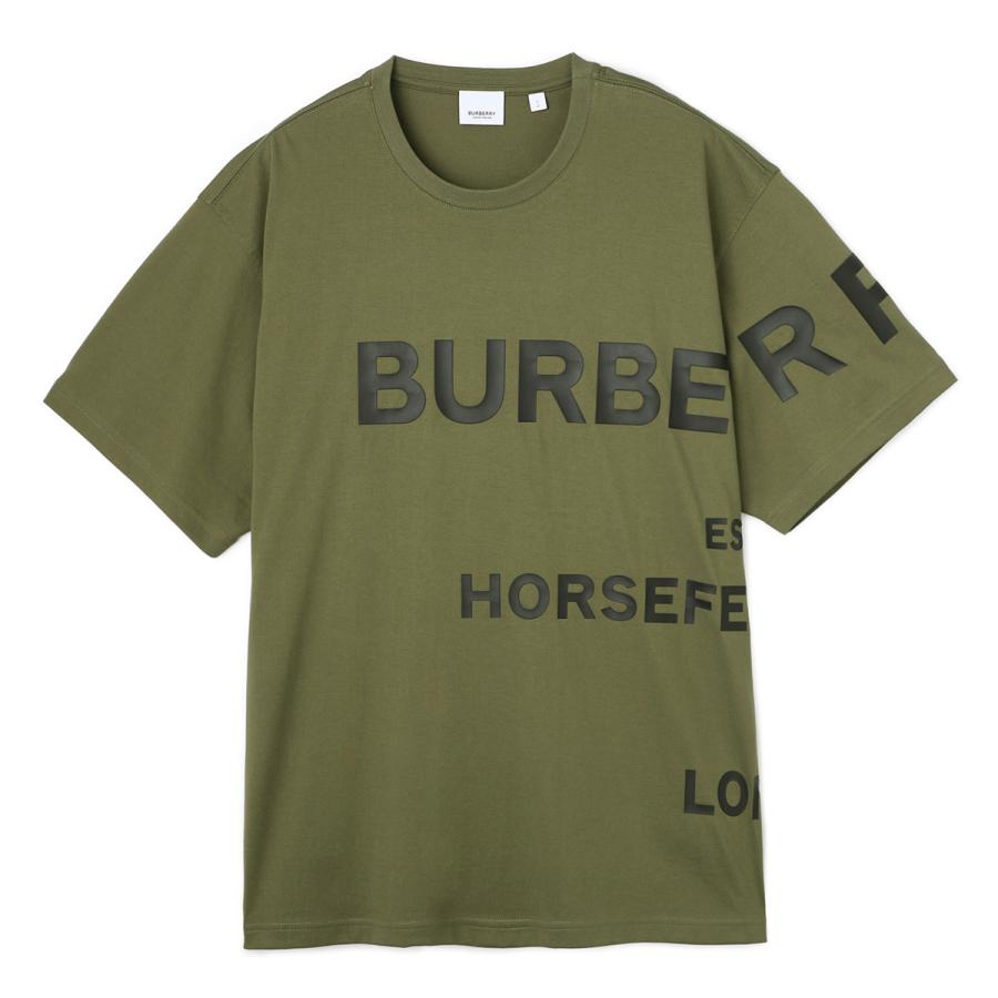 BURBERRY バーバリー クルーネックTシャツ HARLFORD グリーン メンズ  