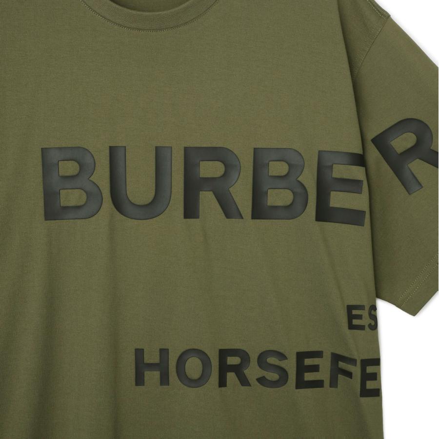 BURBERRY バーバリー クルーネックTシャツ HARLFORD グリーン メンズ  