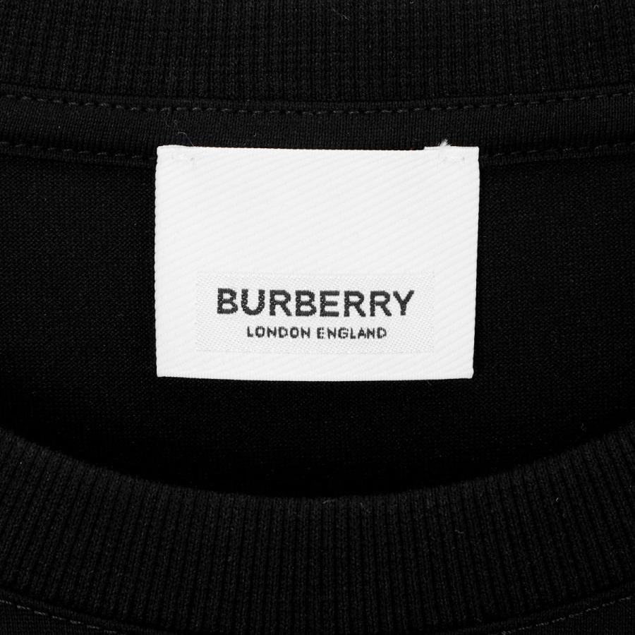 BURBERRY バーバリー クルーネックTシャツ HARRISTON ブラック メンズ 